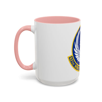621 Mobility Support Operations Squadron AMC (U.S. Air Force) Accent Coffee Mug