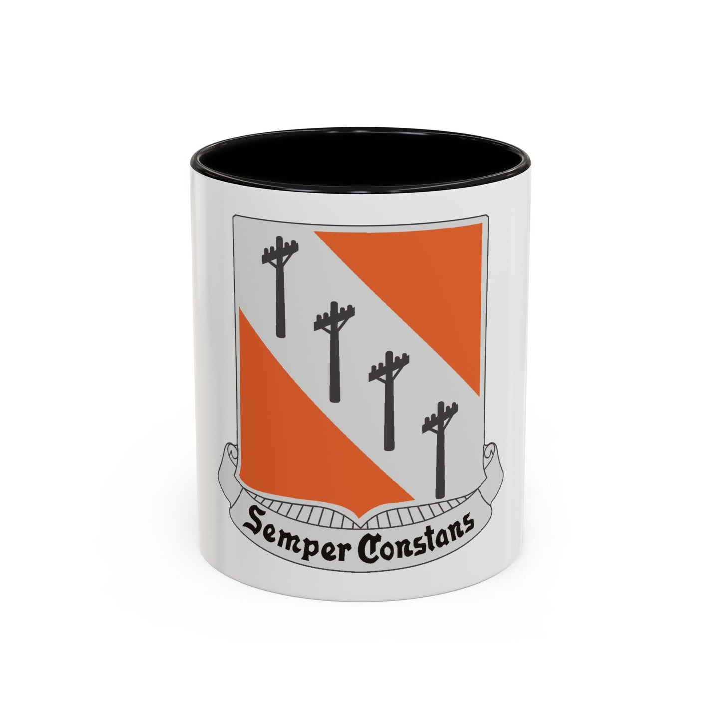 51 Signal Battalion (U.S. Army) Accent Coffee Mug