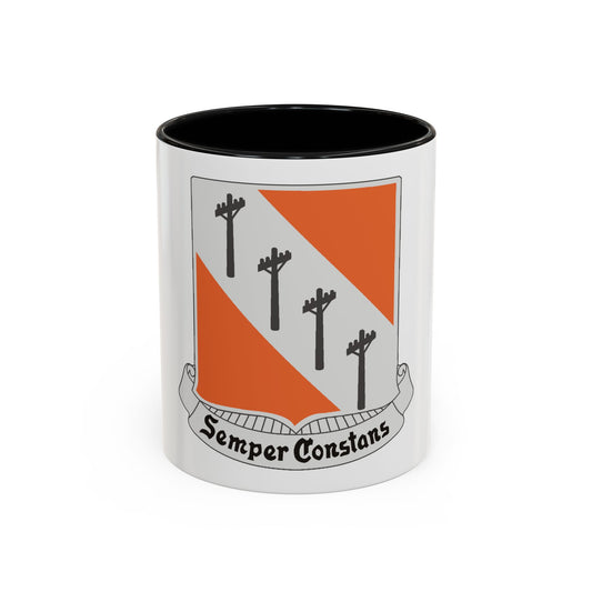 51 Signal Battalion (U.S. Army) Accent Coffee Mug