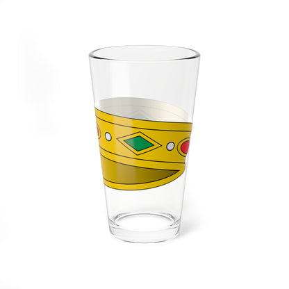 Crown of Italian patrician (Italy) (Coat of Arms) Pint Glass 16oz