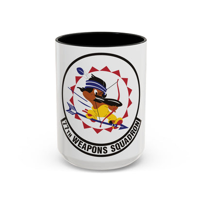 77th Weapons Squadron (U.S. Air Force) Accent Coffee Mug