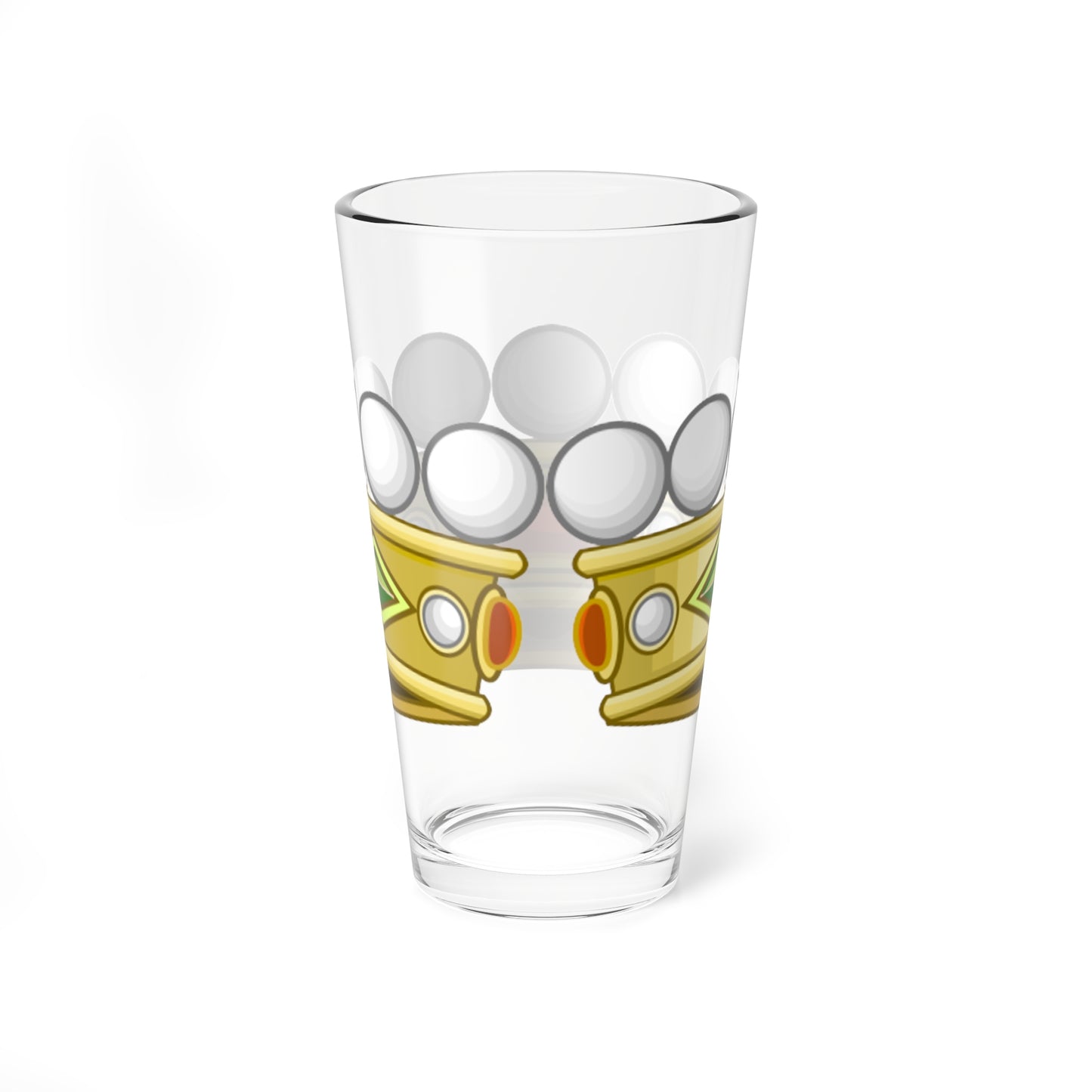 Corona normale di conte italiano (Italy) (Coat of Arms) Pint Glass 16oz