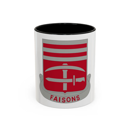 140 Engineer Battalion (U.S. Army) Accent Coffee Mug