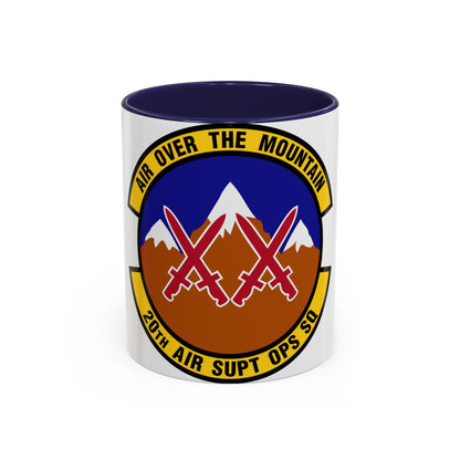 20 Air Support Operations Squadron ACC (U.S. Air Force) Accent Coffee Mug