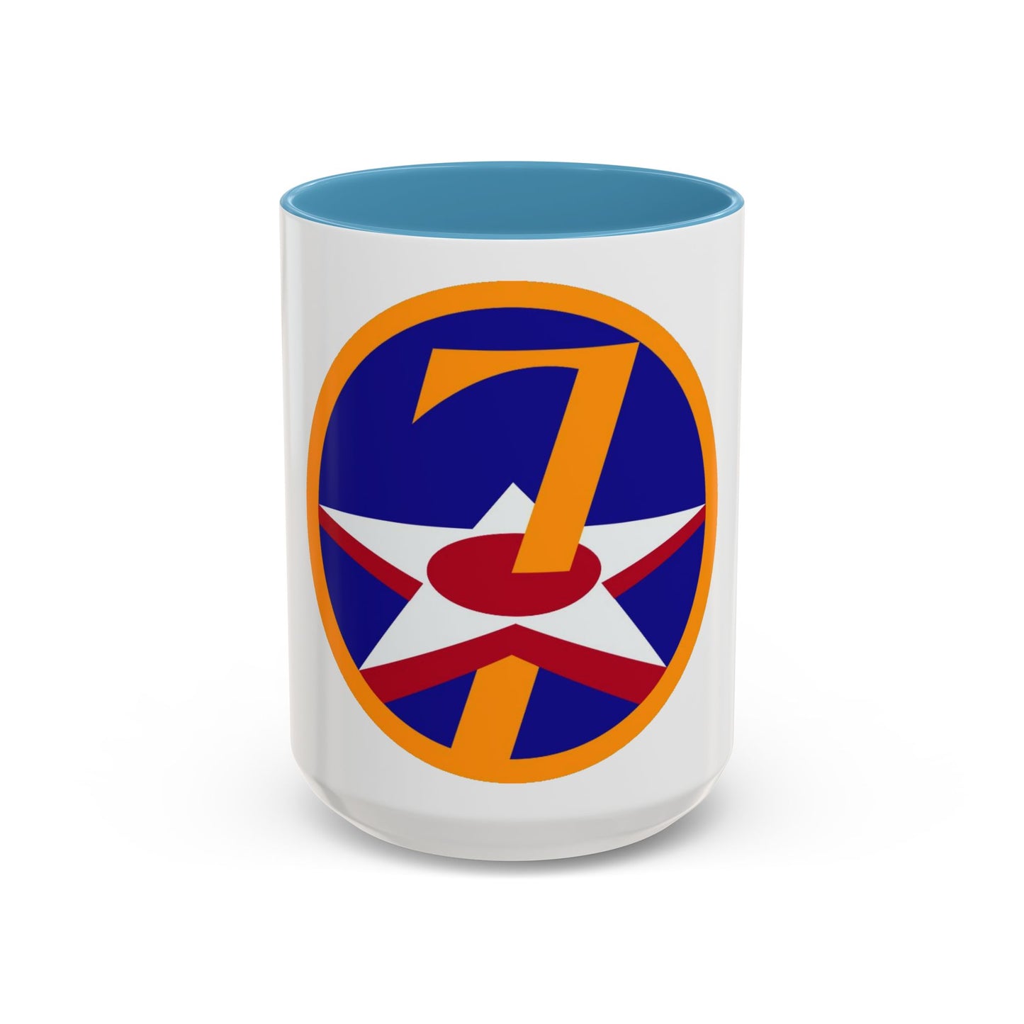 7 Air Force (U.S. Army) Accent Coffee Mug