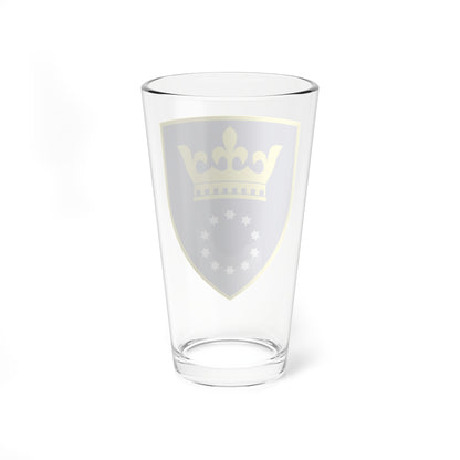 Coat of arms of Zenica-Doboj (Bosnia and Herzegovina) (Coat of Arms) Pint Glass 16oz
