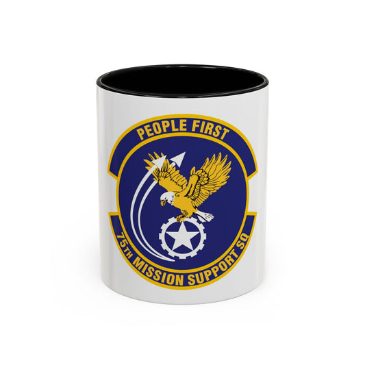 75th Mission Support Squadron (U.S. Air Force) Accent Coffee Mug