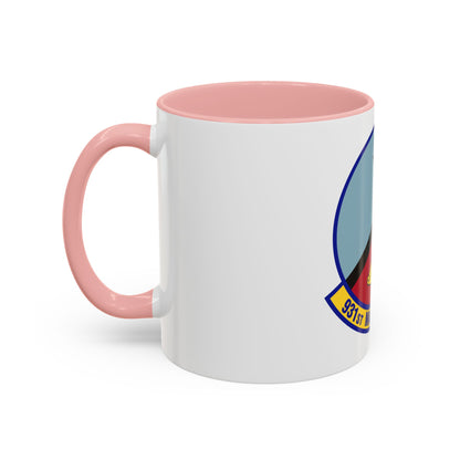931st Maintenance Operations Flight (U.S. Air Force) Accent Coffee Mug