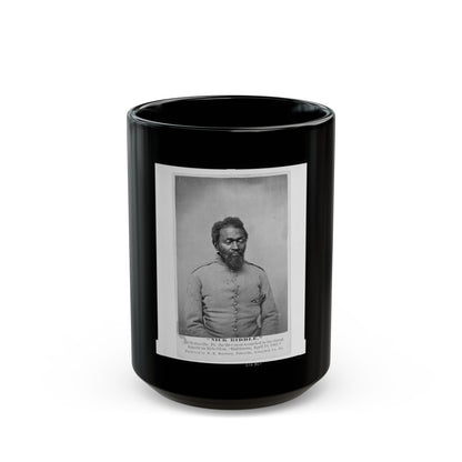 Nick Biddle,  Of Pottsville, Pa., The First Man Wounded In The Great American Rebellion,  Baltimore, April 18, 1861 (U.S. Civil War) Black Coffee Mug