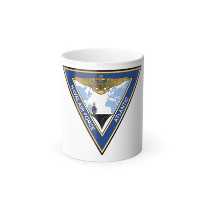 Naval Air Force Atlantic (U.S. Navy) Color Changing Mug 11oz