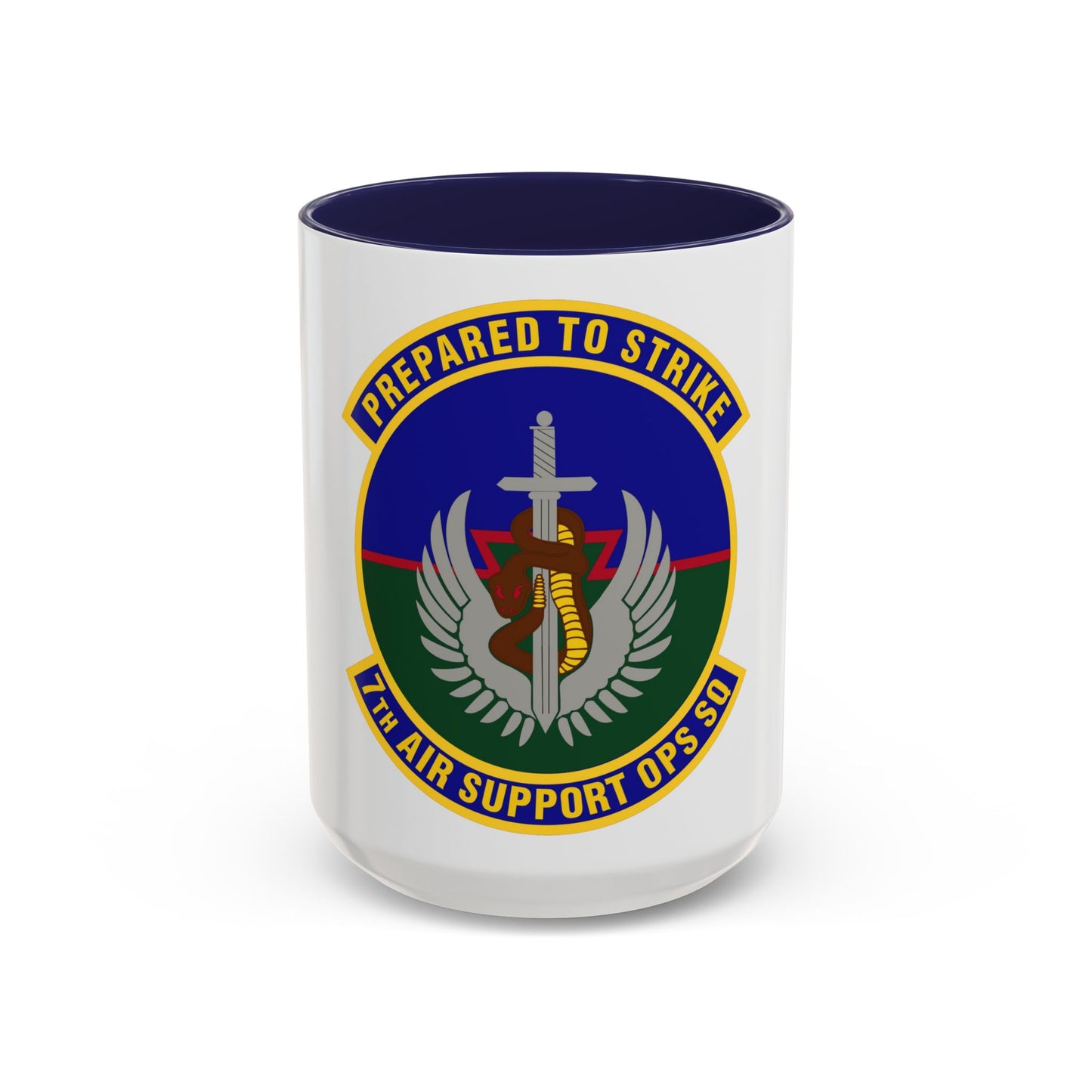 7th Air Support Operations Squadron (U.S. Air Force) Accent Coffee Mug