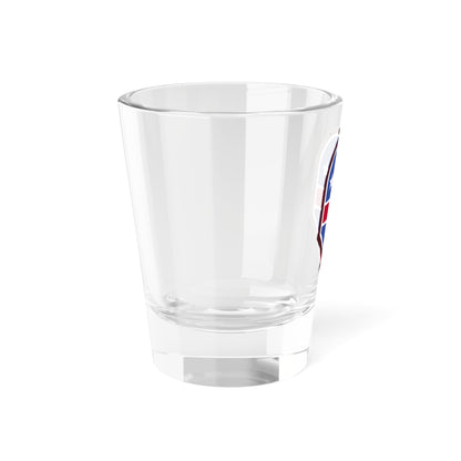 Verre à liqueur de la brigade médicale 332 (armée américaine) 1,5 oz