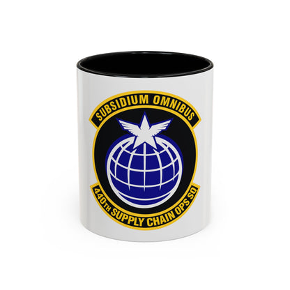 440th Supply Chain Operations Squadron (U.S. Air Force) Accent Coffee Mug