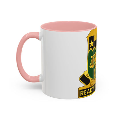 105 Military Police Battalion (U.S. Army) Accent Coffee Mug