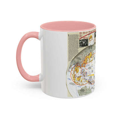 World War II- Asia and the Pacific (1991) (Map) Accent Coffee Mug