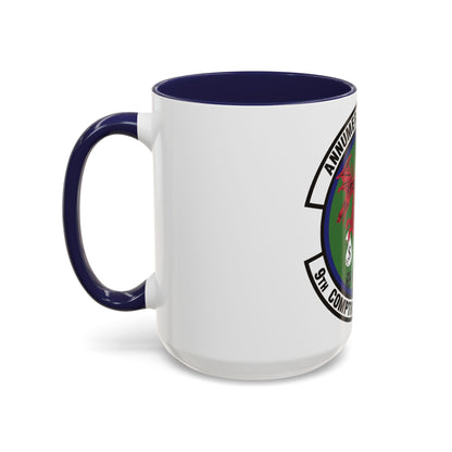 9th Comptroller Squadron (U.S. Air Force) Accent Coffee Mug