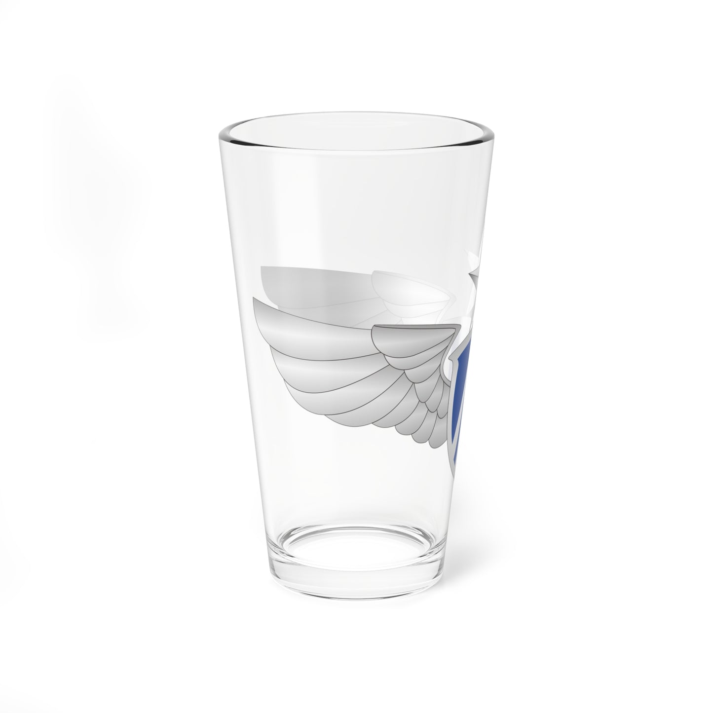 Emblem of Peoples Liberation Army Air Force (China) (Coat of Arms) Pint Glass 16oz