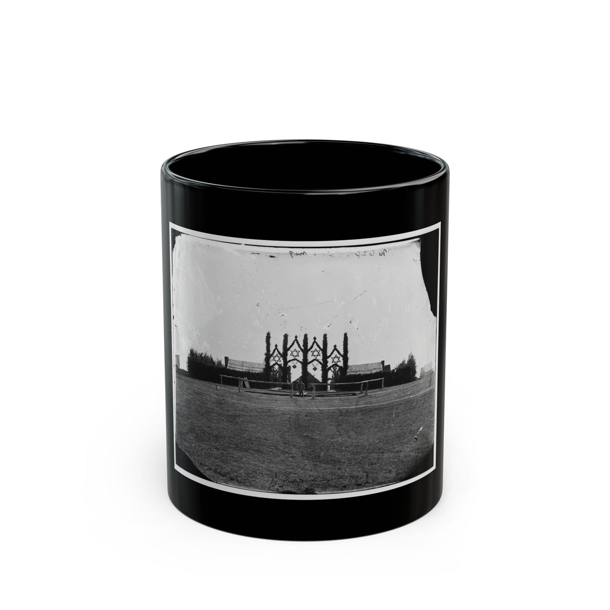 Brandy Station, Virginia. Headquarters Of Gen. John Henry Hobart Ward 001 (U.S. Civil War) Black Coffee Mug
