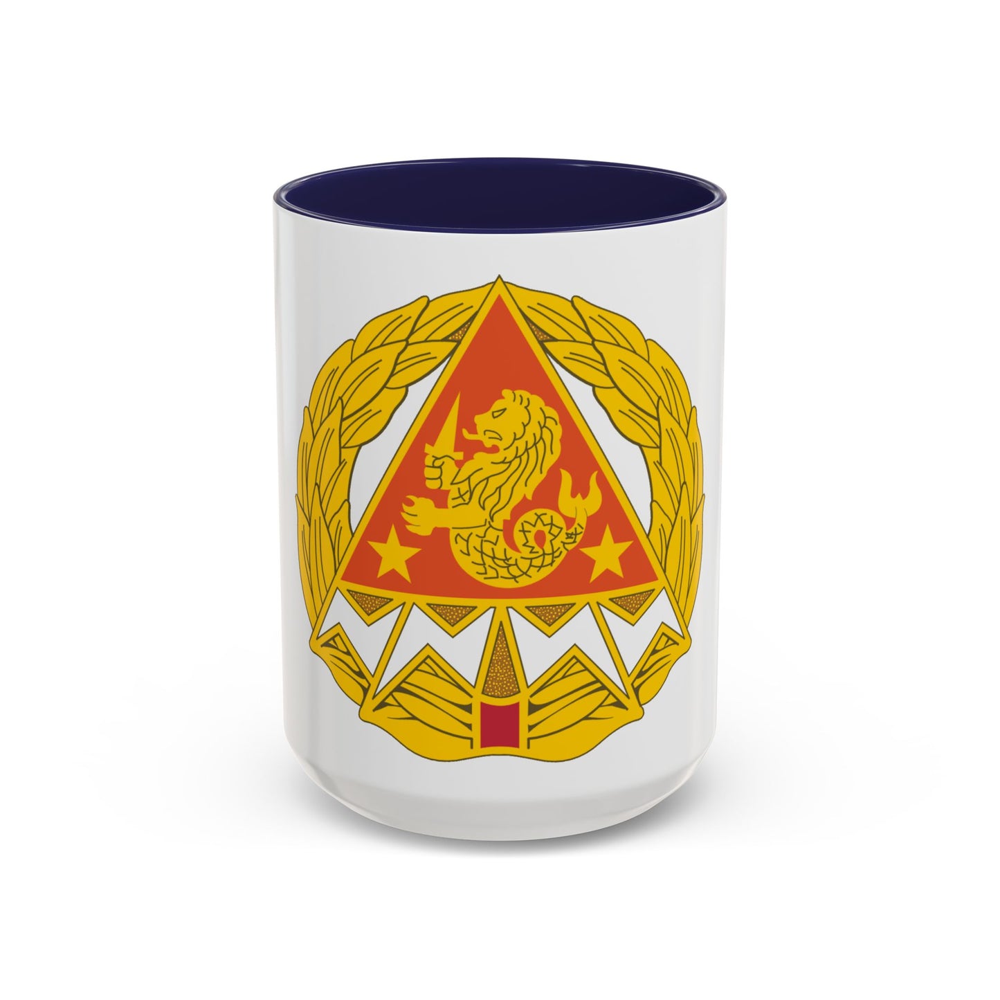 4 Signal Group (U.S. Army) Accent Coffee Mug