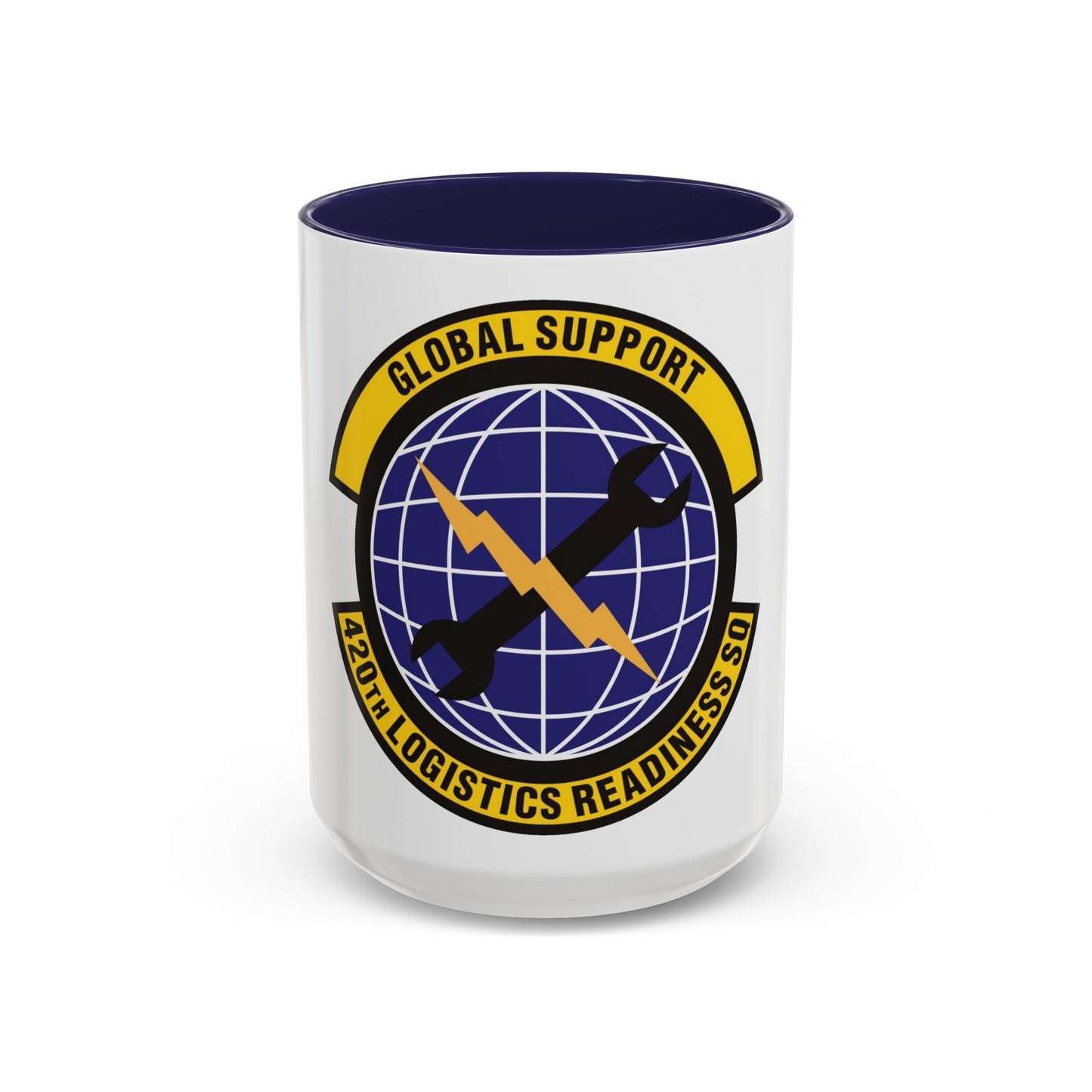 420th Logistics Readiness Squadron (U.S. Air Force) Accent Coffee Mug