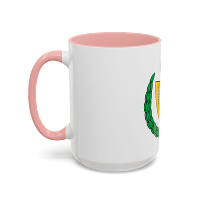 Coat of arms of the Turkish Federated State of Cyprus - Accent Coffee Mug