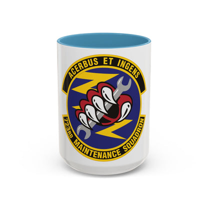 723d Maintenance Squadron (U.S. Air Force) Accent Coffee Mug