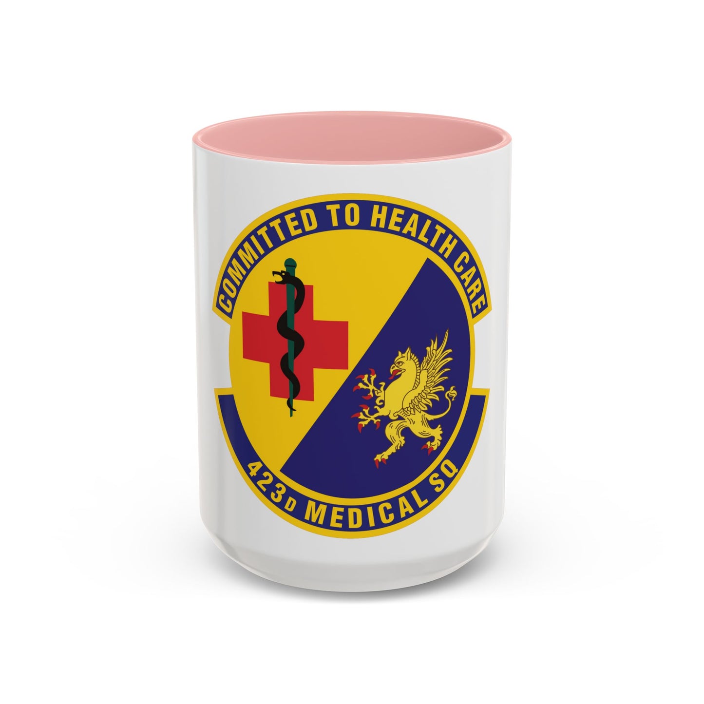 423d Medical Squadron (U.S. Air Force) Accent Coffee Mug