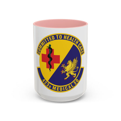 423d Medical Squadron (U.S. Air Force) Accent Coffee Mug