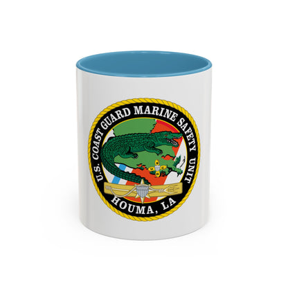 USCG Marine Safety Unit Houma LA (U.S. Coast Guard) Accent Coffee Mug