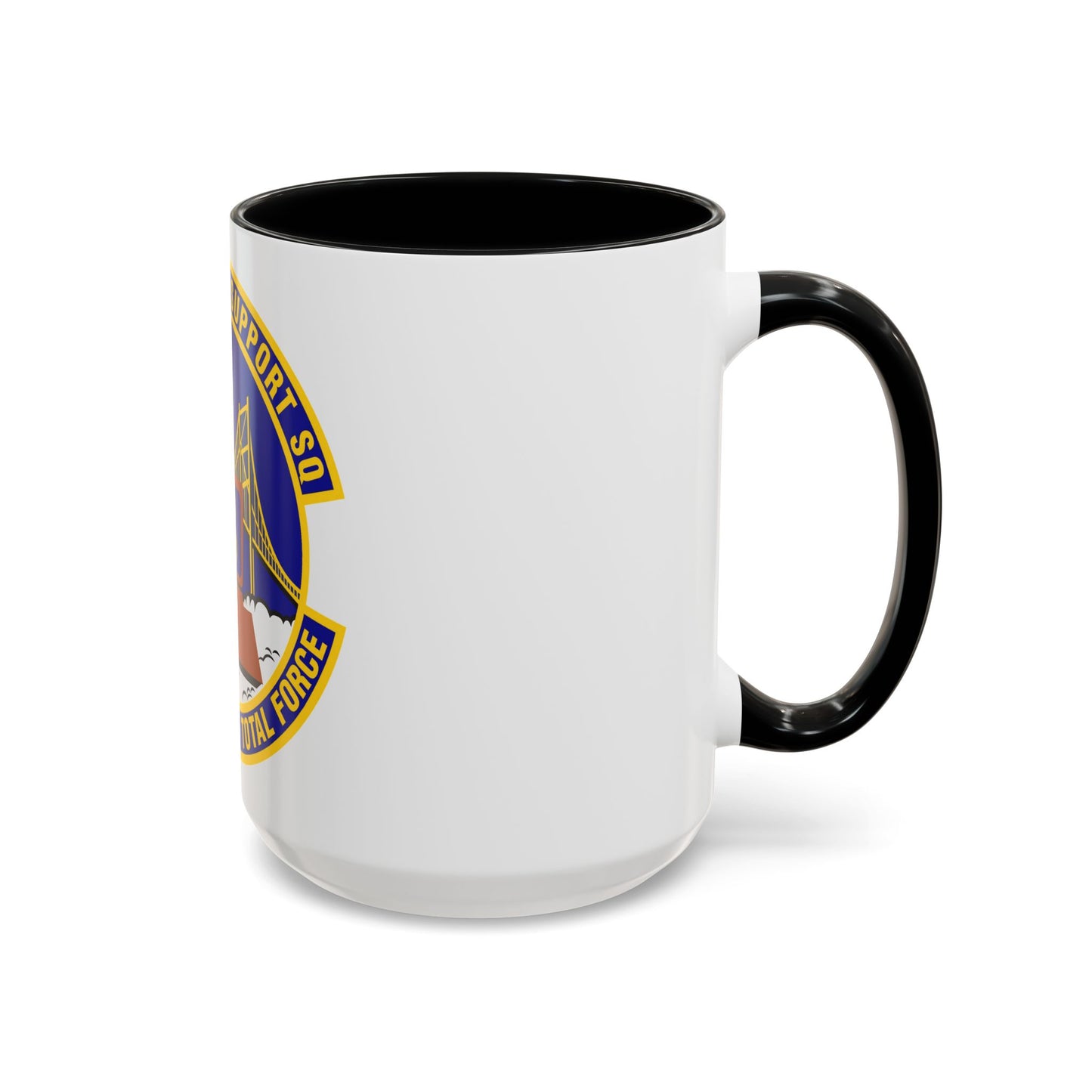 349th Mission Support Squadron (U.S. Air Force) Accent Coffee Mug