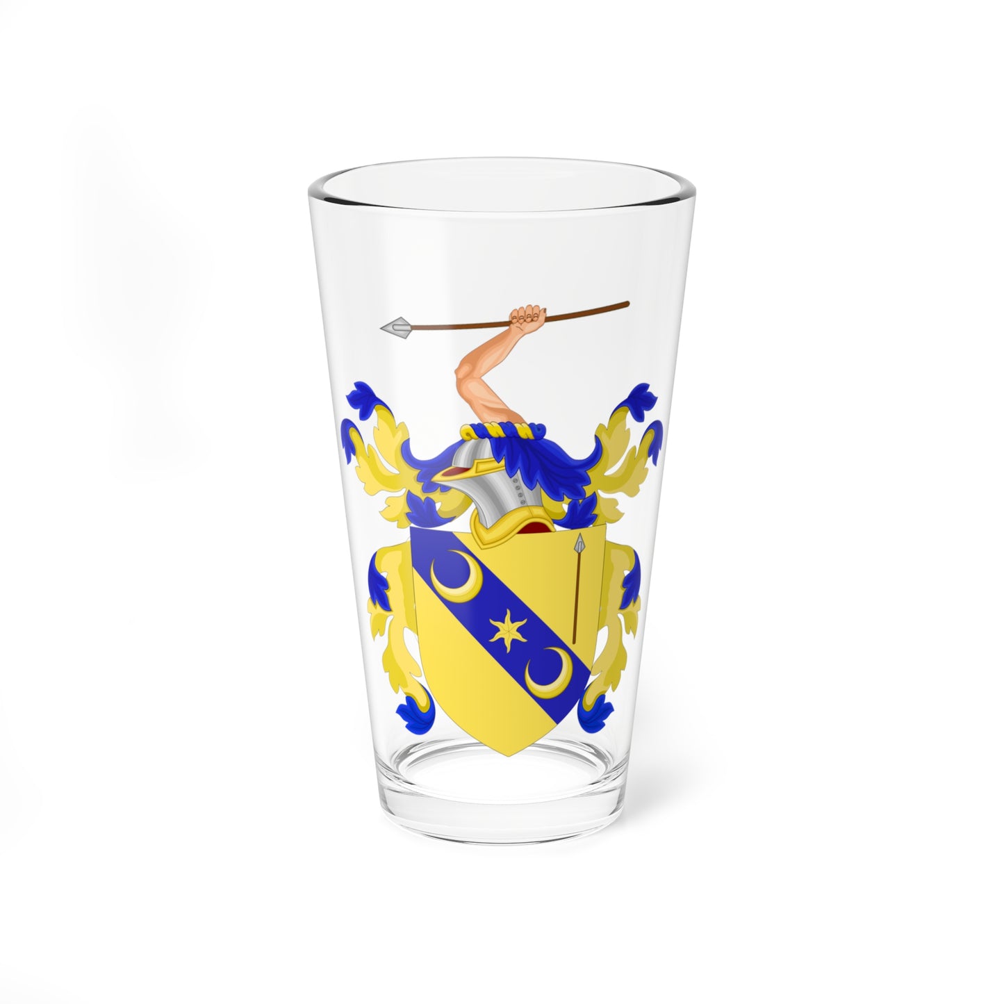 Coat of Arms of Winfield Scott (United States) (Coat of Arms) Pint Glass 16oz