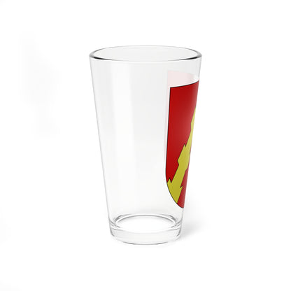 Vuissens-coat of arms (Switzerland) (Coat of Arms) Pint Glass 16oz