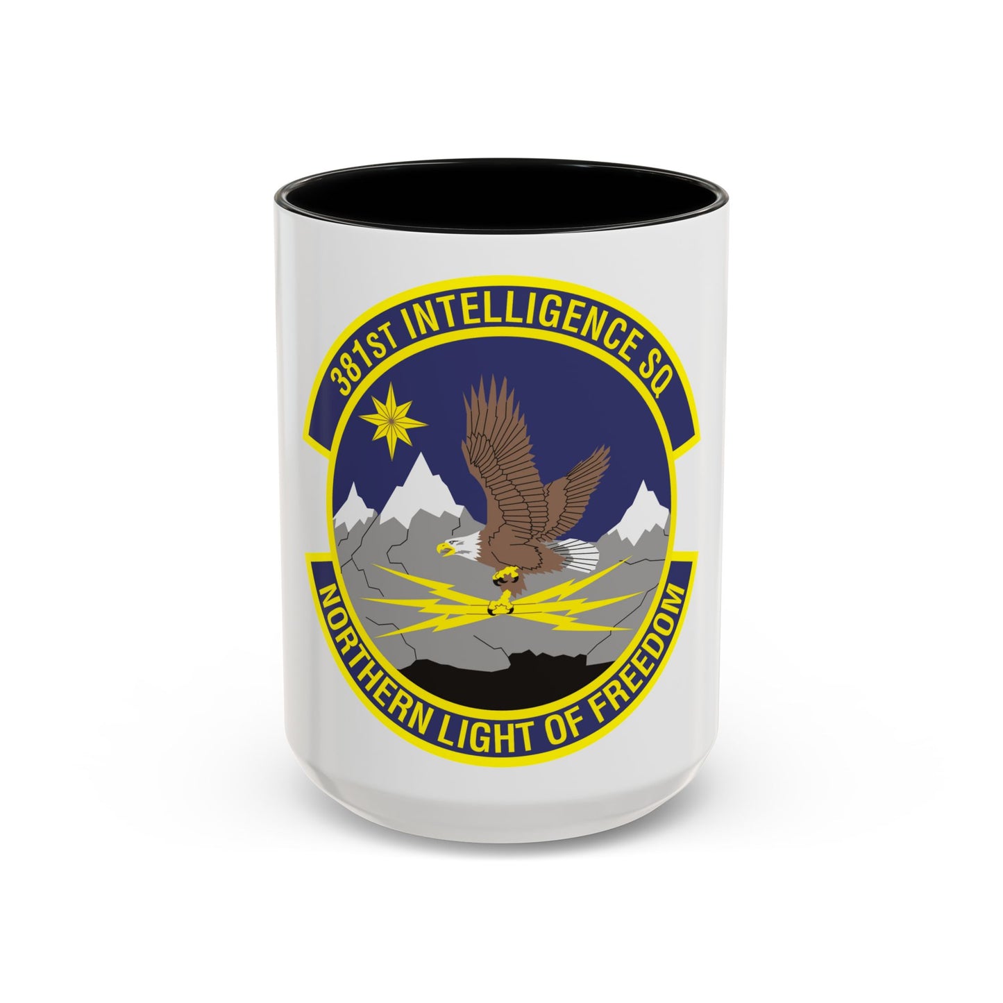 381st Intelligence Squadron (U.S. Air Force) Accent Coffee Mug