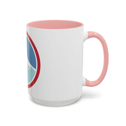 United States Japan Shoulder sleeve insignia (U.S. Army) Accent Coffee Mug