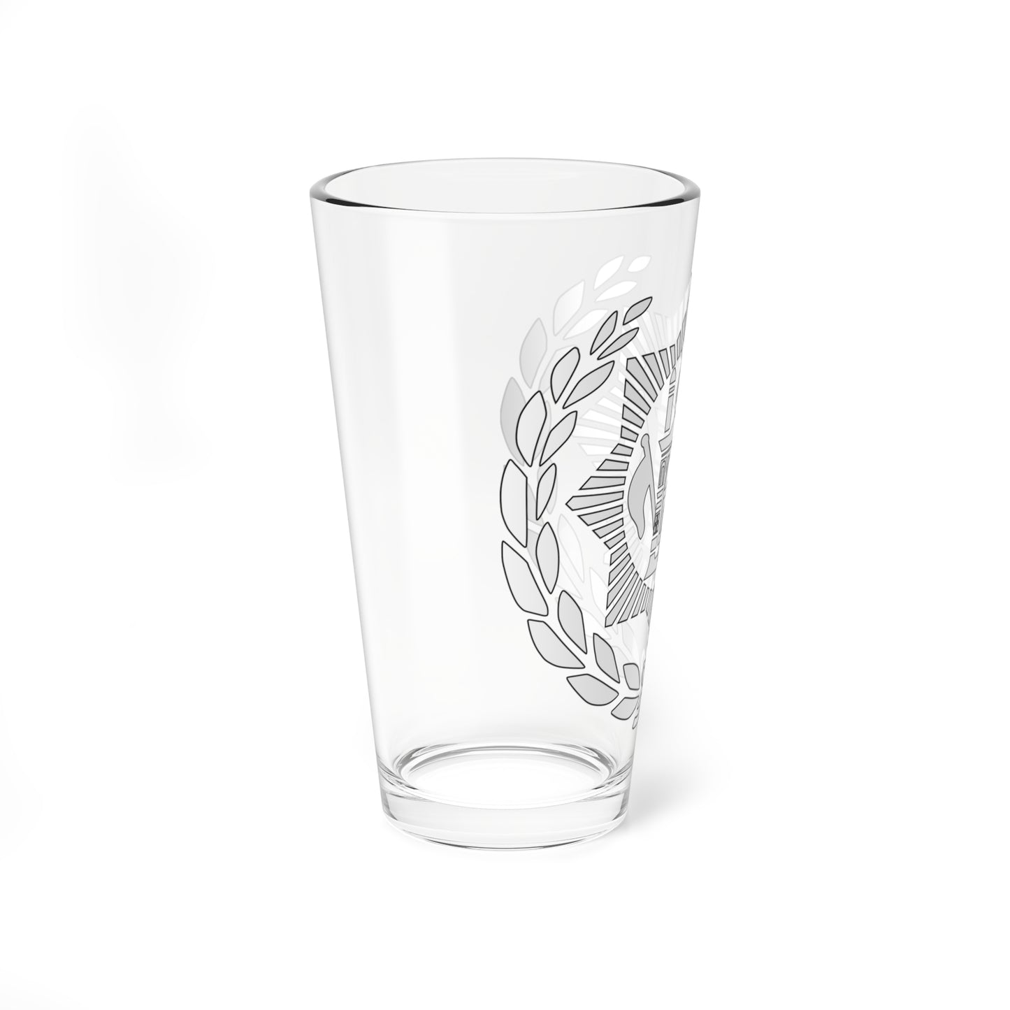 Emblem of Afghanistan 1929 (Afghanistan) (Coat of Arms) Pint Glass 16oz