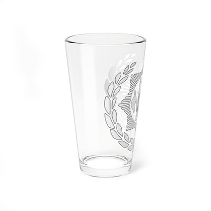 Emblem of Afghanistan 1929 (Afghanistan) (Coat of Arms) Pint Glass 16oz