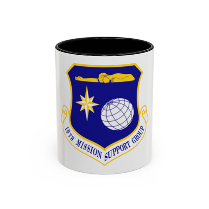 10th Mission Support Group (U.S. Air Force) Accent Coffee Mug