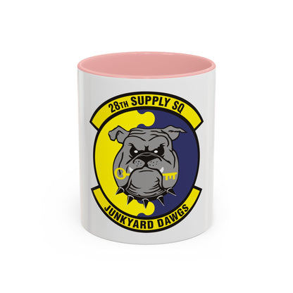 28th Supply Squadron (U.S. Air Force) Accent Coffee Mug