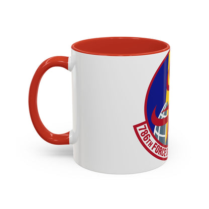 786th Force Support Squadron (U.S. Air Force) Accent Coffee Mug