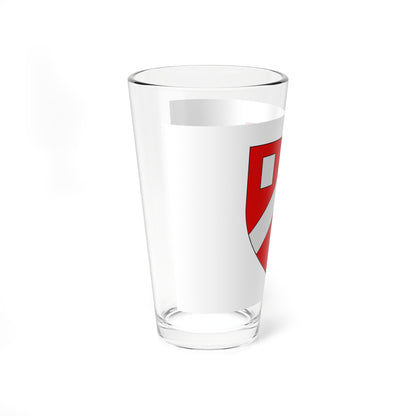 Drapeau de Cesson-Sevigne (France) Pint Glass 16oz