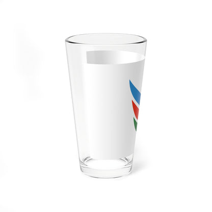 Flag of Miyako Fukuoka (Japan) Pint Glass 16oz
