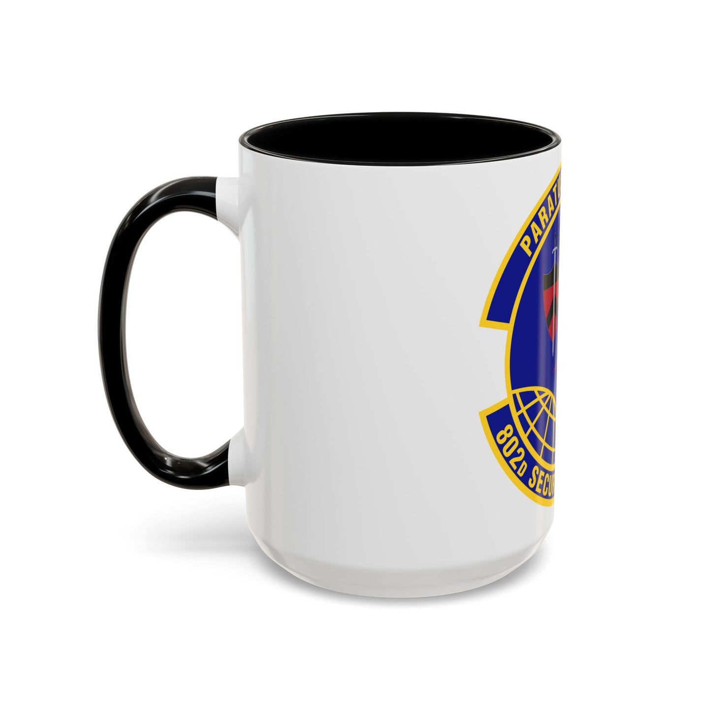 802d Security Forces Squadron (U.S. Air Force) Accent Coffee Mug