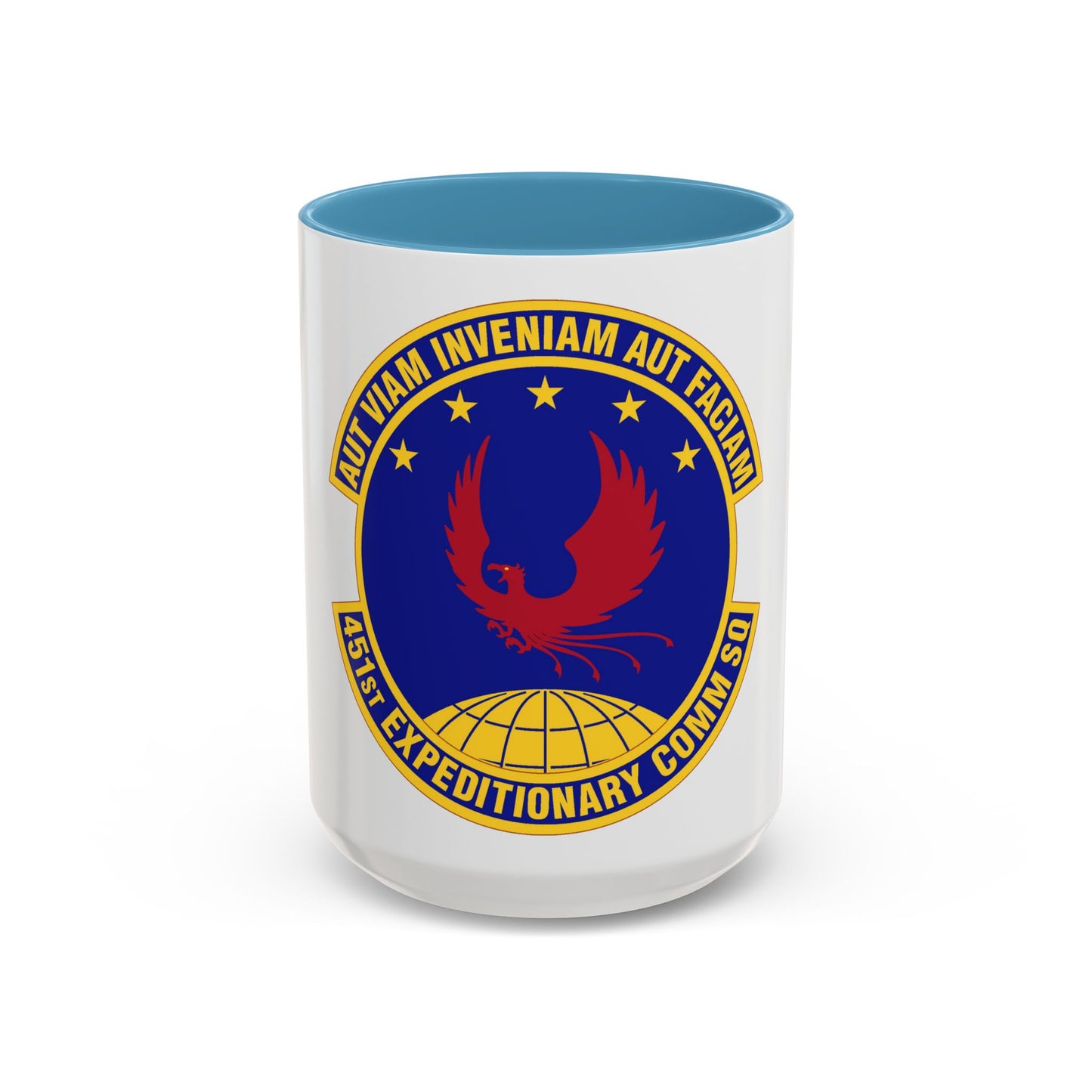 451st Expeditionary Communications Squadron (U.S. Air Force) Accent Coffee Mug