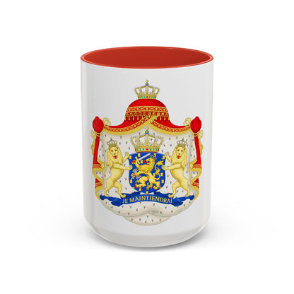Royal coat of arms of the Netherlands (1815-1907) - Accent Coffee Mug