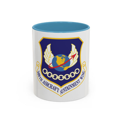 508th Aircraft Sustainment Wing (U.S. Air Force) Accent Coffee Mug