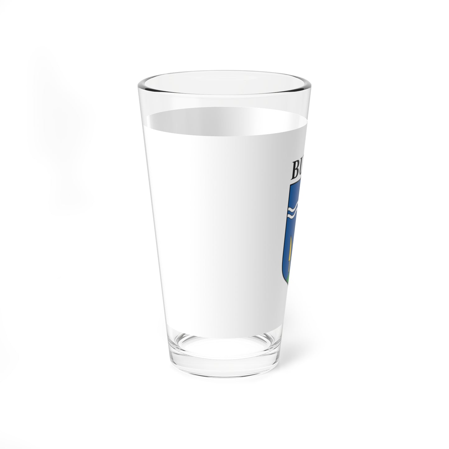 Flag of Bugyi (Hungary) Pint Glass 16oz