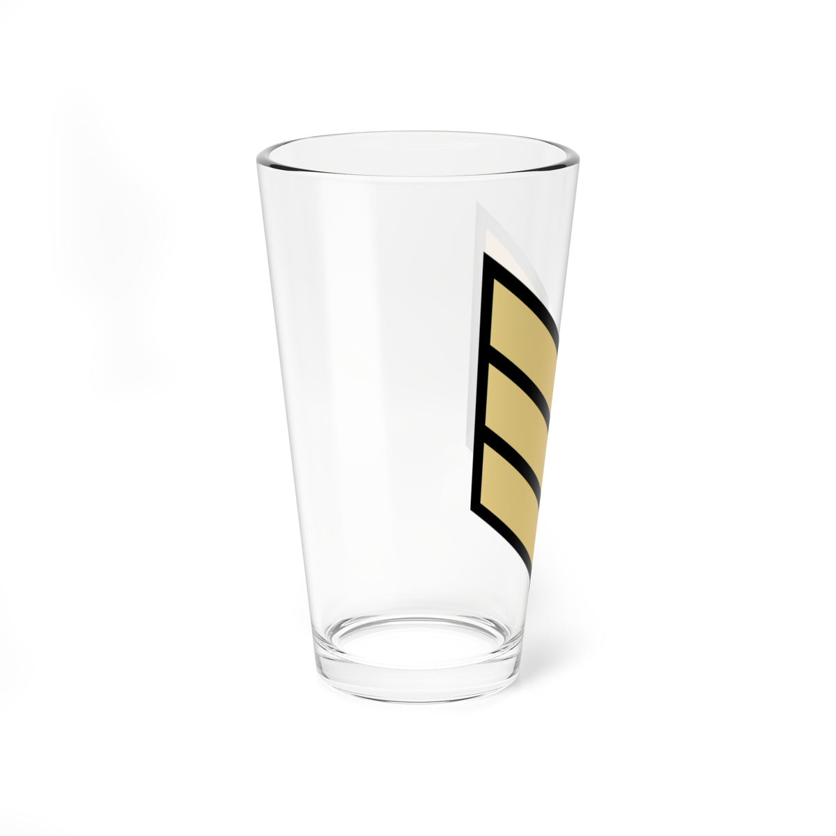03. KNF SGT (Kuwait) (Military Rank) Pint Glass 16oz