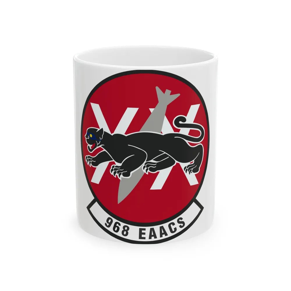 968th Expeditionary Airborne Air Control Squadron (U.S. Air Force) White Coffee Mug-11oz-Go Mug Yourself