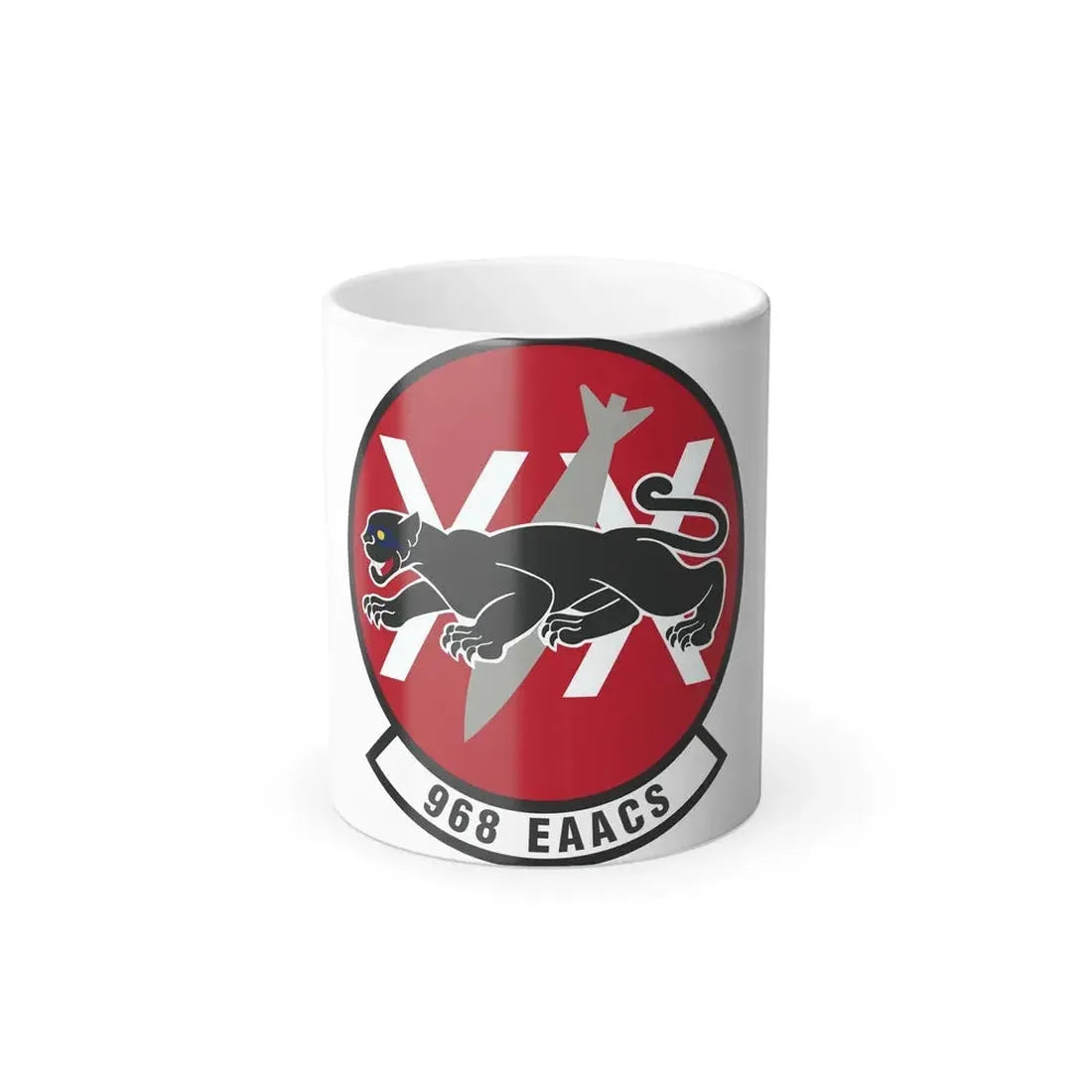968th Expeditionary Airborne Air Control Squadron (U.S. Air Force) Color Changing Coffee Mug 11oz - Go Mug Yourself