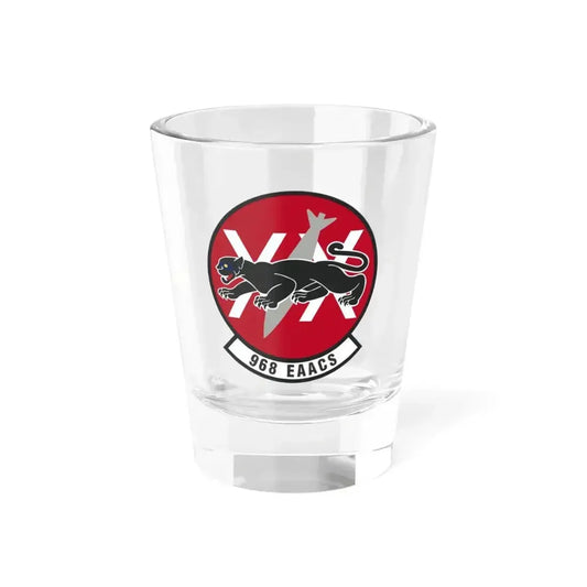 968th Expeditionary Airborne Air Control Squadron (U.S. Air Force) Shot Glass 1.5oz 1.5oz - Go Mug Yourself